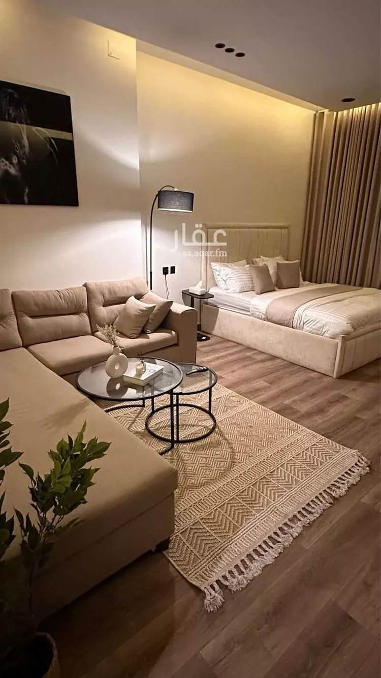 استديو مفروش للحجز في شارع التحلية ، حي حطين ، الرياض ، منطقة الرياض صورة 2