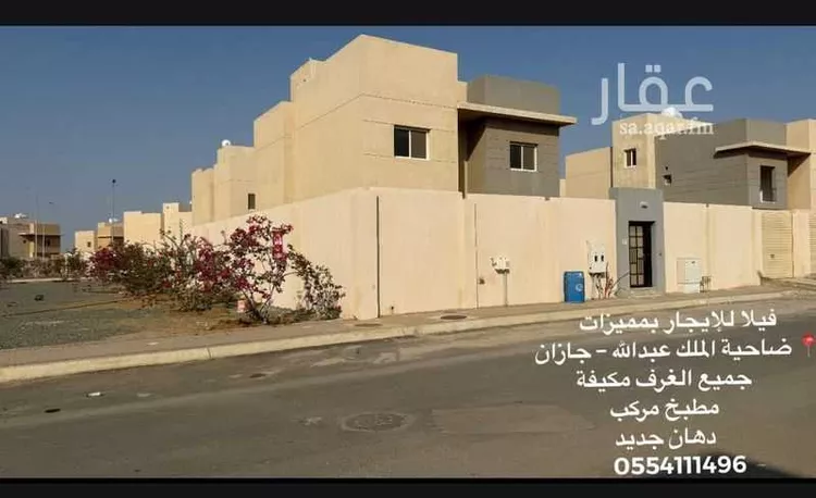 فيلا للإيجار في شارع شارع, حي الحزم 3, مدينة جازان, منطقة جازان