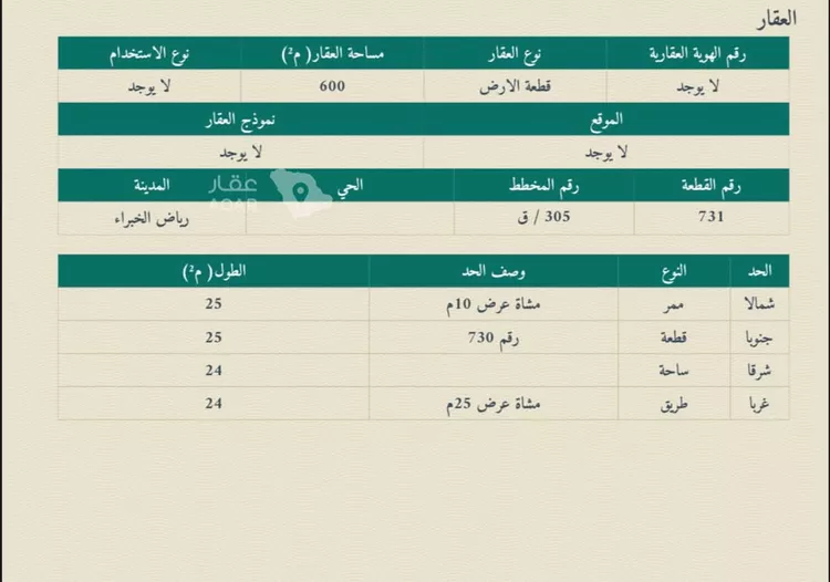 أرض للبيع في حي طيبة, مدينة رياض الخبراء, منطقة القصيم