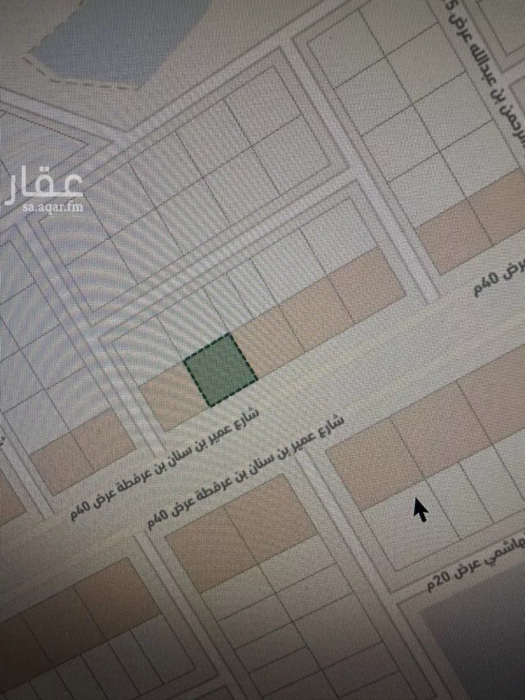 أرض للبيع في شارع عمير بن سنان بن عرفطة, حي المهدية, مدينة الرياض, منطقة الرياض صورة 2