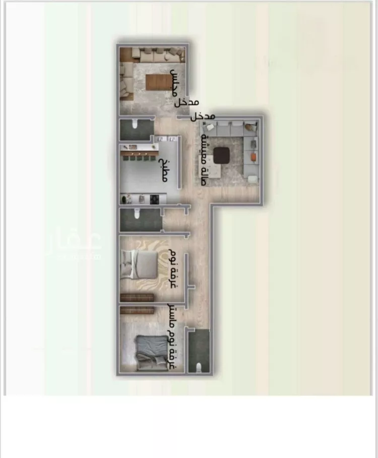 شقة للبيع في شارع العكرش, حي النزهة, مدينة جدة, منطقة مكة المكرمة صورة 3