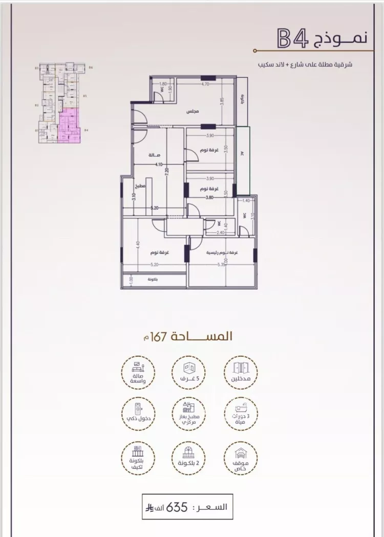 شقة للبيع في شارع امام الدين المرشدي, حي الفيحاء, مدينة جدة, منطقة مكة المكرمة صورة 5