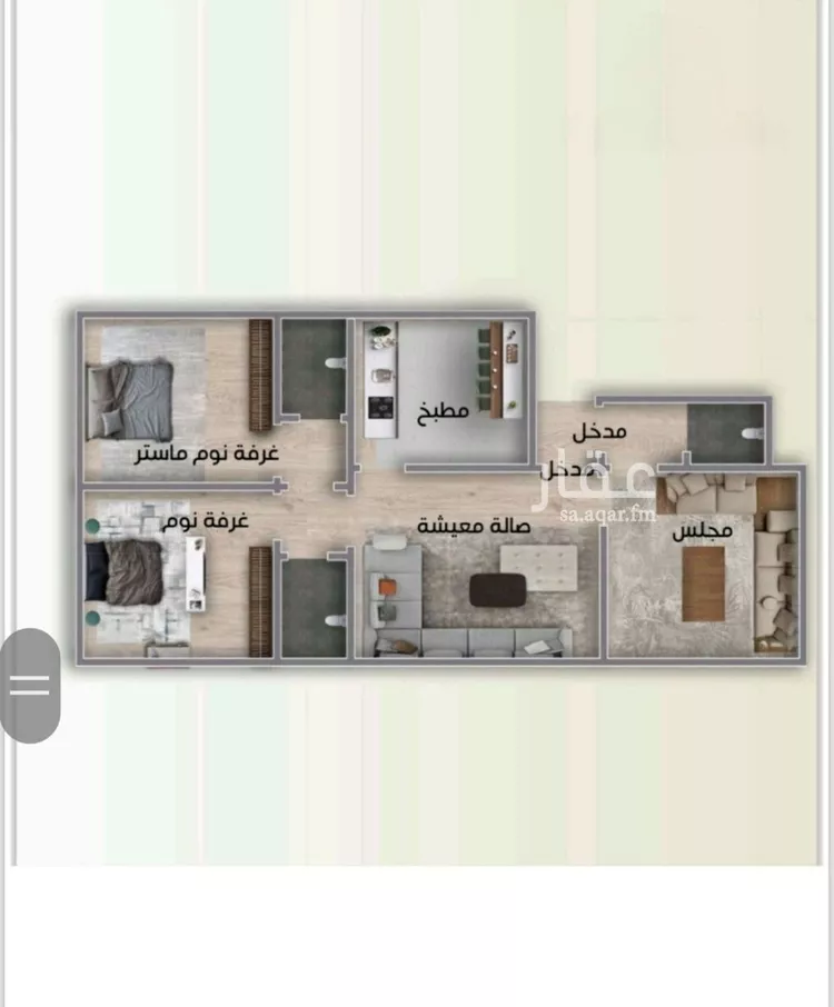 شقة للبيع في شارع العكرش, حي النزهة, مدينة جدة, منطقة مكة المكرمة صورة 2