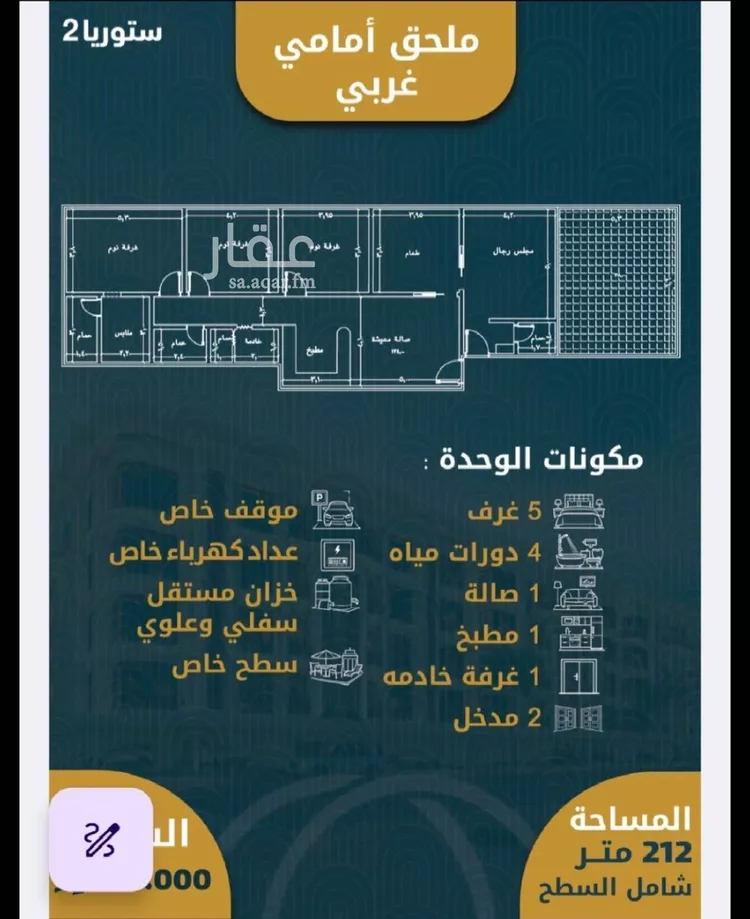 شقة للبيع في شارع الملك فيصل بن عبد العزيز, حي الصواري, مدينة جدة, منطقة مكة المكرمة 6