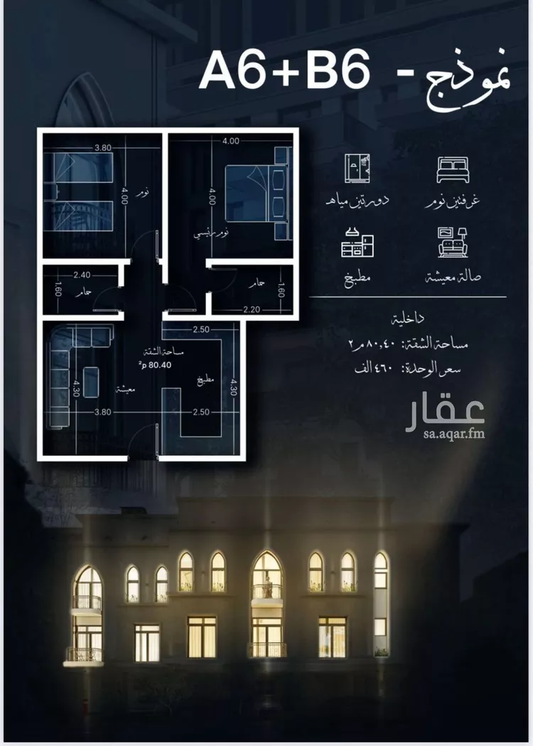 شقة للبيع في شارع احمد الغزاوى, حي الحمراء, مدينة جدة, منطقة مكة المكرمة صورة 2