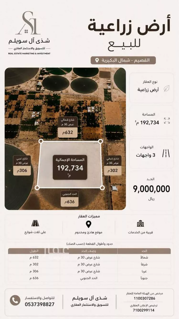 Land for Sale in Al Bukayriyah Al Mohamadiah Subdivision