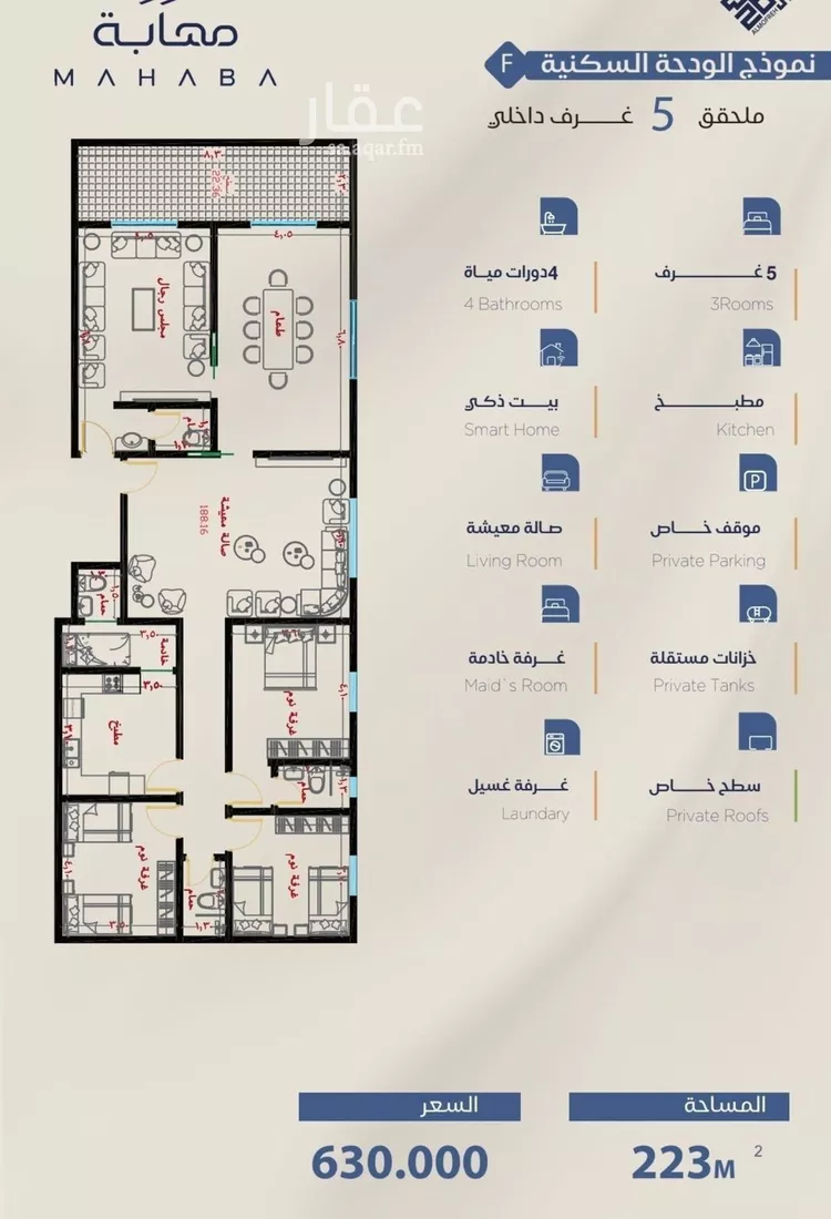 شقة للبيع في شارع برهان الدين الداراني, حي الياقوت, مدينة جدة, منطقة مكة المكرمة صورة 2