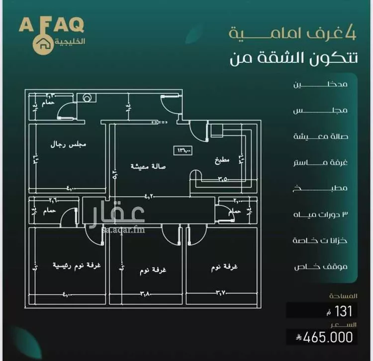 شقة للبيع في شارع صفوان بن المعطل, حي النزهة, مدينة جدة, منطقة مكة المكرمة
