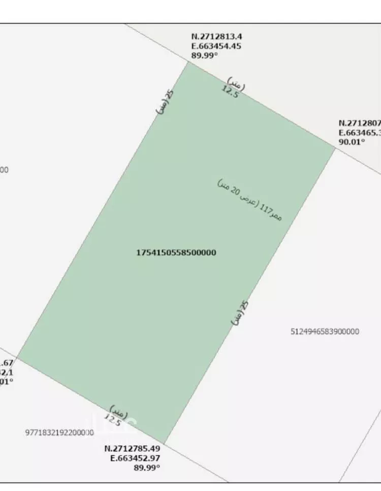 أرض للبيع في حي ديراب, مدينة الرياض, منطقة الرياض صورة 2