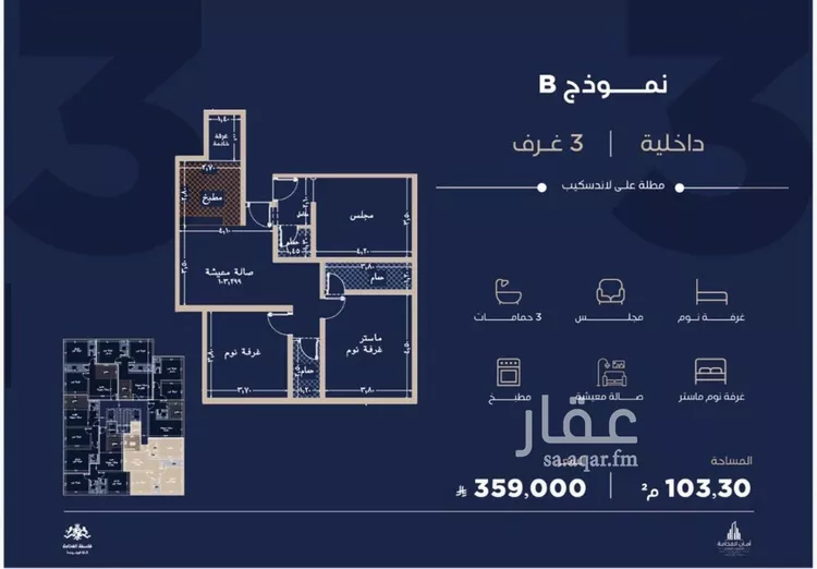 شقة للبيع في حي أبحر الشمالية, مدينة جدة, منطقة مكة المكرمة
