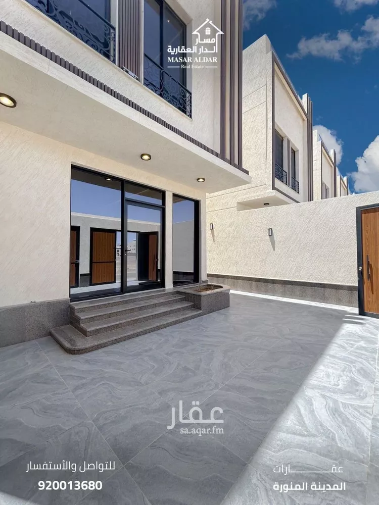 فيلا للبيع في شارع موسى بن حزام الترمذي, حي الروابي, مدينة المدينه المنوره, منطقة المدينة المنورة صورة 2