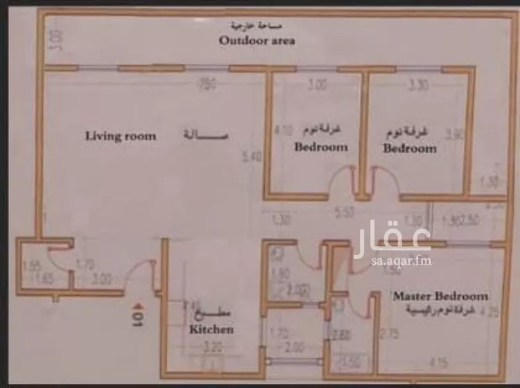 شقة للإيجار في شارع الحيفة, حي الملقا, مدينة الرياض, منطقة الرياض صورة 3