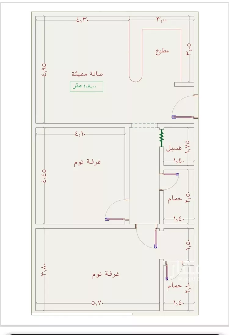 شقة للبيع في شارع عمر الخردلي, حي الجامعة, مدينة جدة, منطقة مكة المكرمة صورة 2