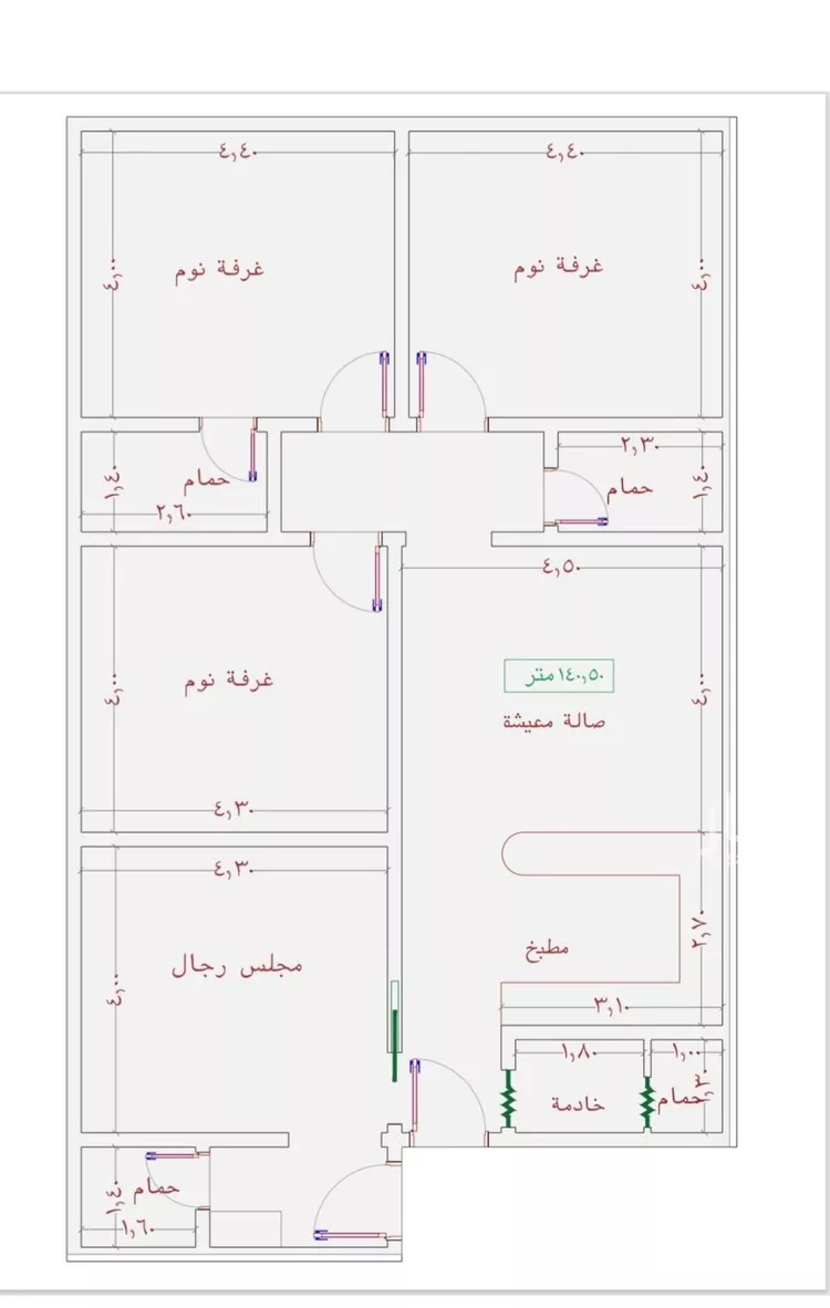 شقة للبيع في شارع عدي ابن بداء, حي الجامعة, مدينة جدة, منطقة مكة المكرمة صورة 4