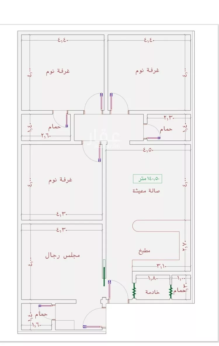 شقة للبيع في شارع عدي ابن بداء, حي الجامعة, مدينة جدة, منطقة مكة المكرمة صورة 5
