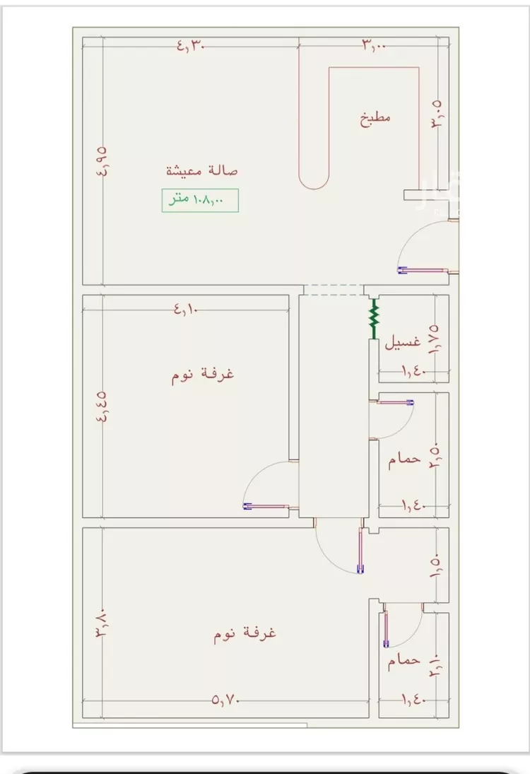 شقة للبيع في شارع عمر الخردلي, حي الجامعة, مدينة جدة, منطقة مكة المكرمة صورة 3