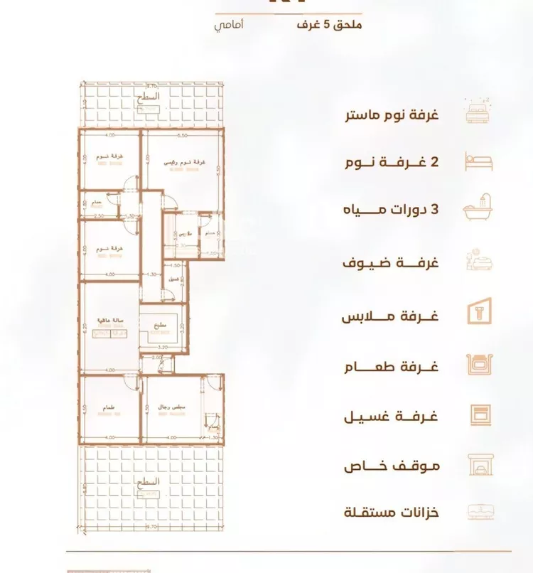 شقة للبيع في شارع الماريه, حي النزهة, مدينة جدة, منطقة مكة المكرمة 7