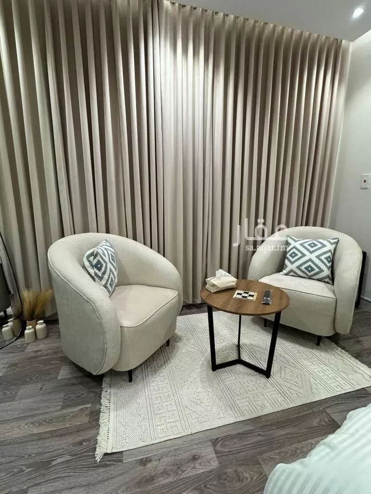 استديو مفروش للحجز في طريق عثمان بن عفان, النزهة, الرياض