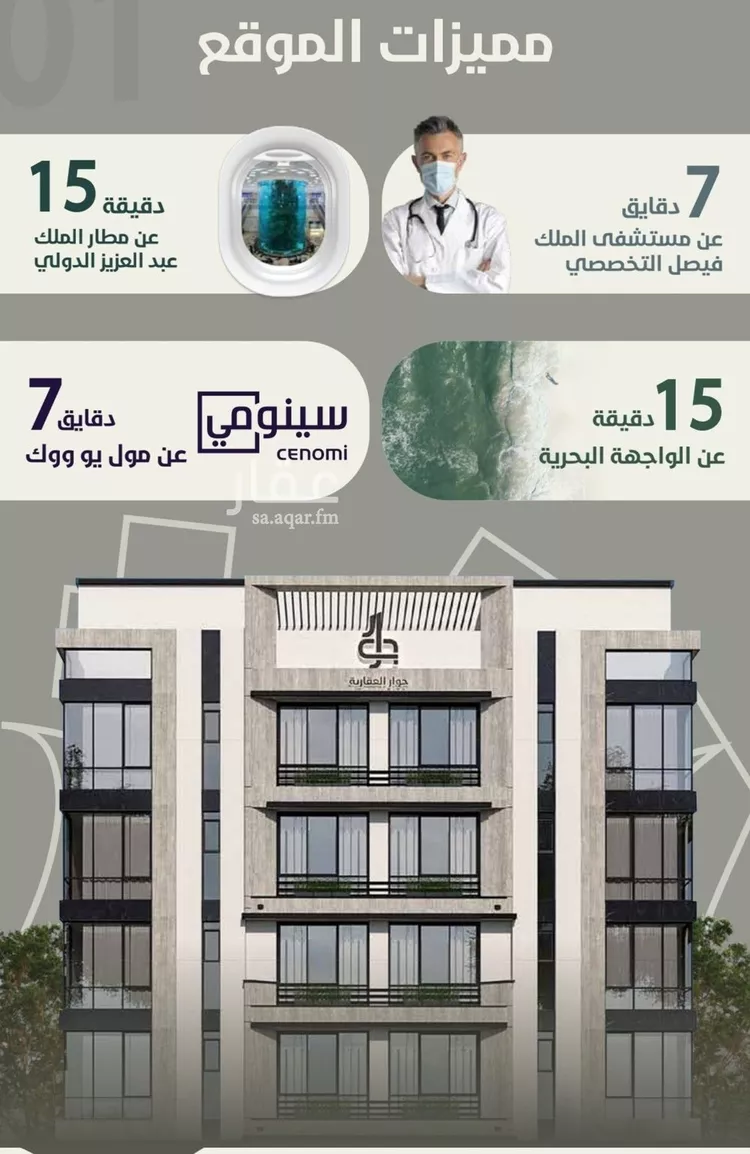 شقة للبيع في شارع ابو القاسم التنوخي, حي الروضة, مدينة جدة, منطقة مكة المكرمة صورة 4