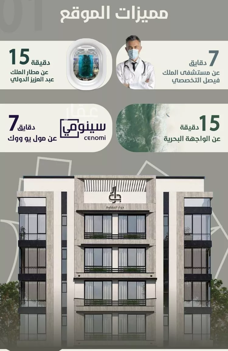 شقة للبيع في شارع ابو القاسم التنوخي, حي الروضة, مدينة جدة, منطقة مكة المكرمة