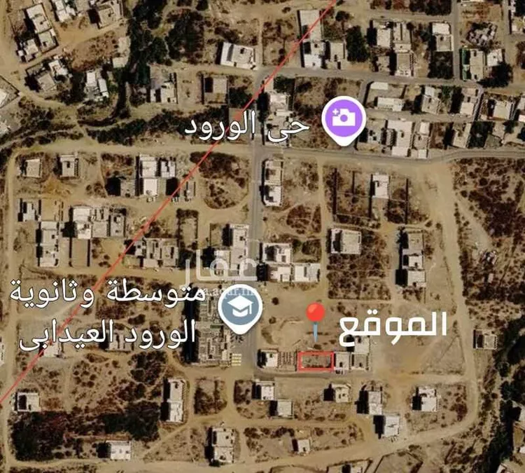 أرض للبيع في شارع العيدابي 968, حي العيدابي, مدينة العيدابي, منطقة جازان صورة 2