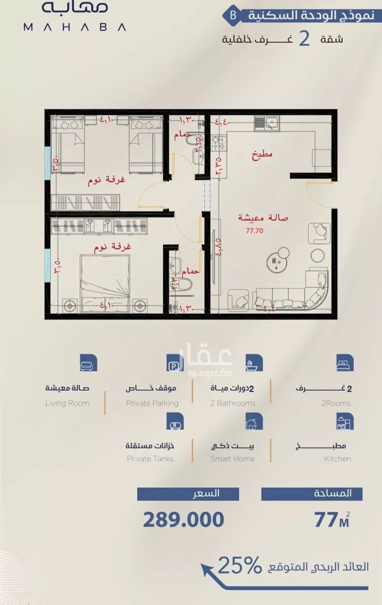 شقة للبيع في شارع برهان الدين الداراني, حي الياقوت, مدينة جدة, منطقة مكة المكرمة 7