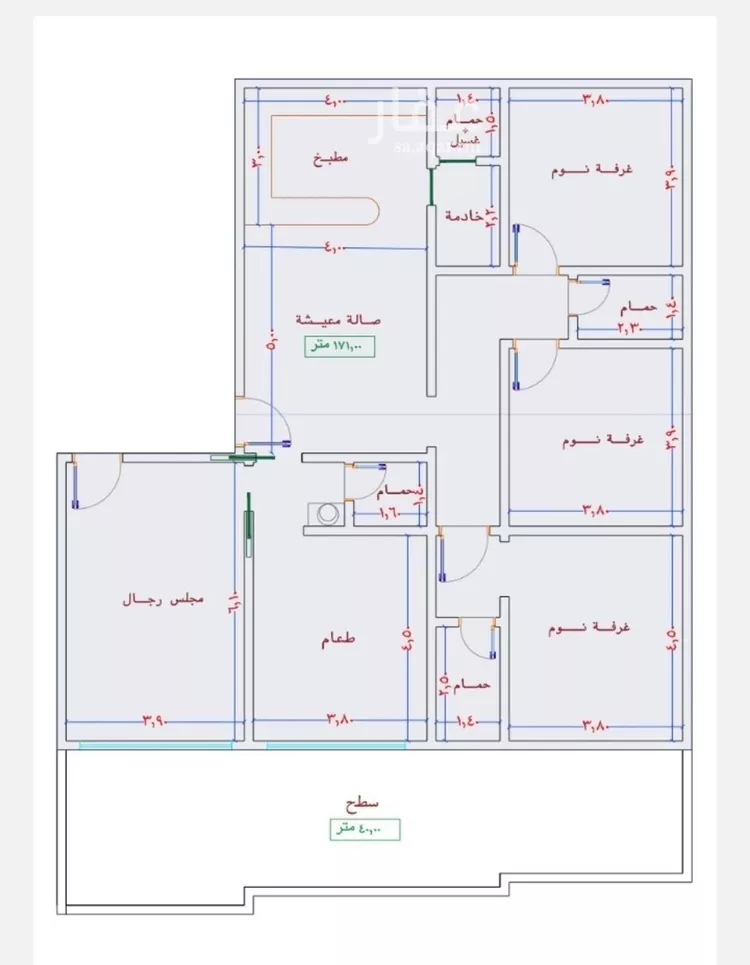 شقة للبيع في شارع الامير عبدالمجيد, حي الصواري, مدينة جدة, منطقة مكة المكرمة