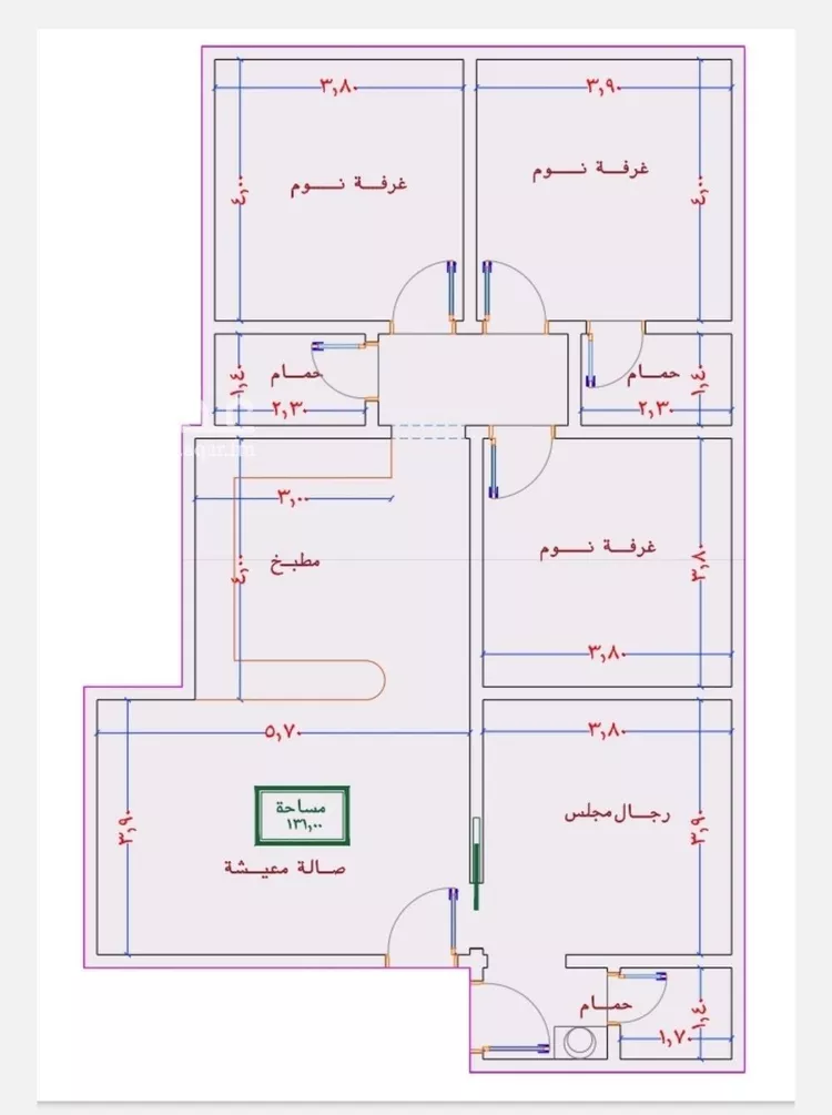 شقة للبيع في شارع الامير عبدالمجيد, حي الصواري, مدينة جدة, منطقة مكة المكرمة صورة 4