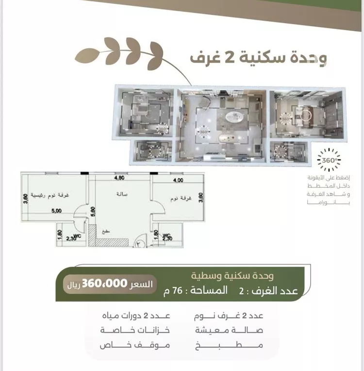 شقة للبيع في حي السلامة, مدينة جدة, منطقة مكة المكرمة