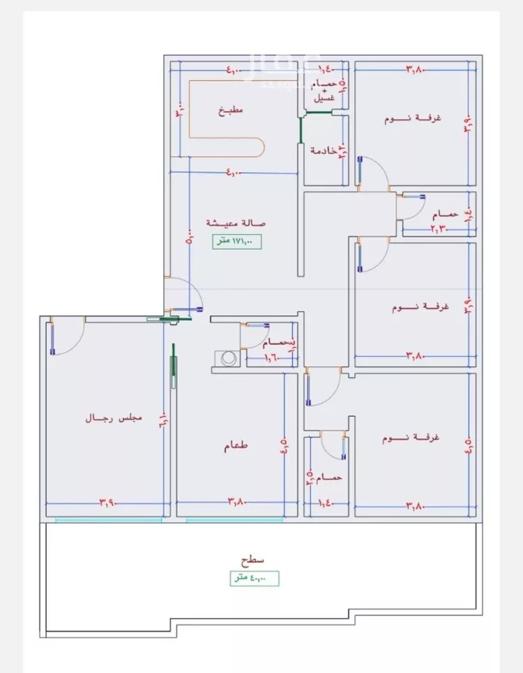 شقة للبيع في شارع الامير عبدالمجيد, حي الصواري, مدينة جدة, منطقة مكة المكرمة صورة 5