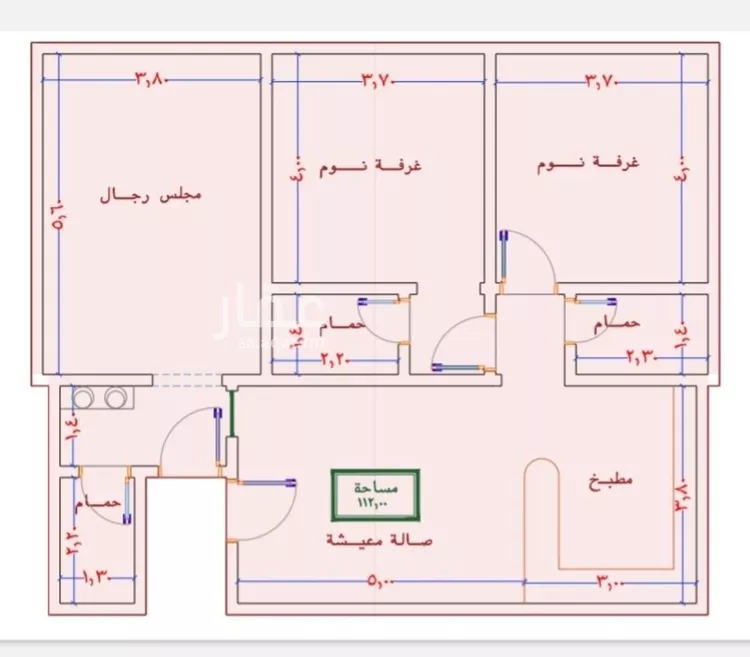 شقة للبيع في شارع الامير عبدالمجيد, حي الصواري, مدينة جدة, منطقة مكة المكرمة صورة 3