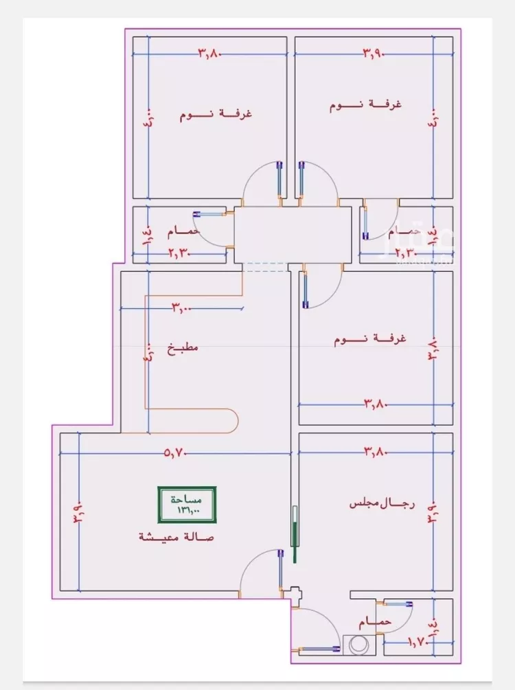 شقة للبيع في شارع الامير عبدالمجيد, حي الصواري, مدينة جدة, منطقة مكة المكرمة صورة 2