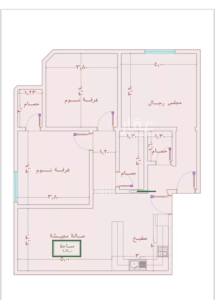 شقة للبيع في شارع الامير عبدالمجيد, حي الصواري, مدينة جدة, منطقة مكة المكرمة