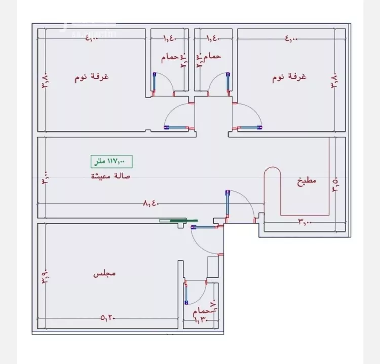شقة للبيع في شارع الواحة, حي الواحة, مدينة جدة, منطقة مكة المكرمة صورة 2
