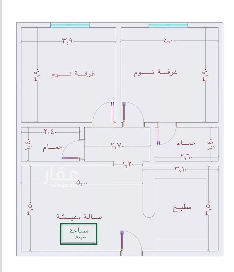 شقة للبيع في شارع الامير عبدالمجيد, حي الصواري, مدينة جدة, منطقة مكة المكرمة صورة 4