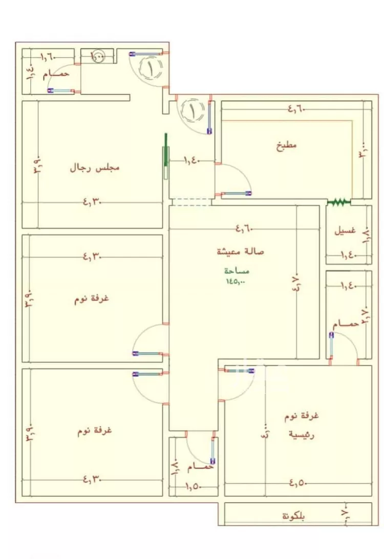 شقة للبيع في شارع الواحة, حي الواحة, مدينة جدة, منطقة مكة المكرمة
