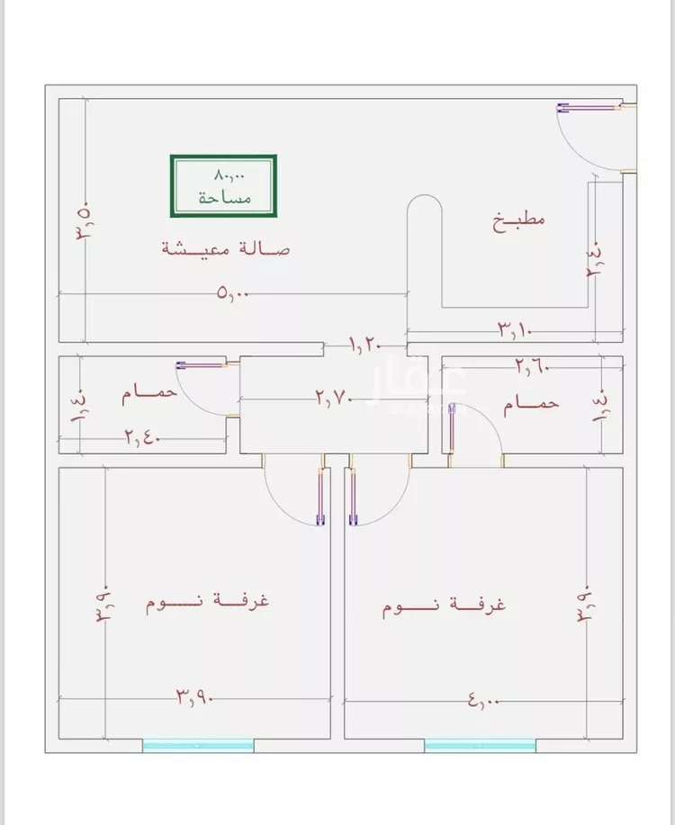 شقة للبيع في شارع الامير عبدالمجيد, حي الصواري, مدينة جدة, منطقة مكة المكرمة صورة 2
