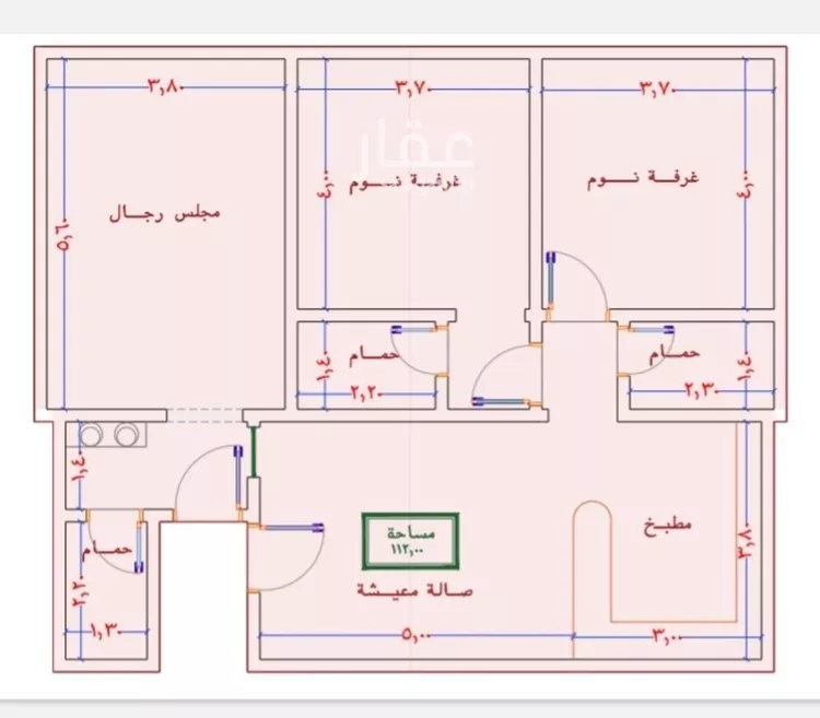 شقة للبيع في شارع الامير عبدالمجيد, حي الصواري, مدينة جدة, منطقة مكة المكرمة صورة 3