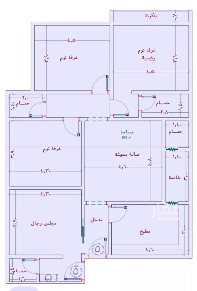 شقة للبيع في شارع الواحة, حي الواحة, مدينة جدة, منطقة مكة المكرمة صورة 5