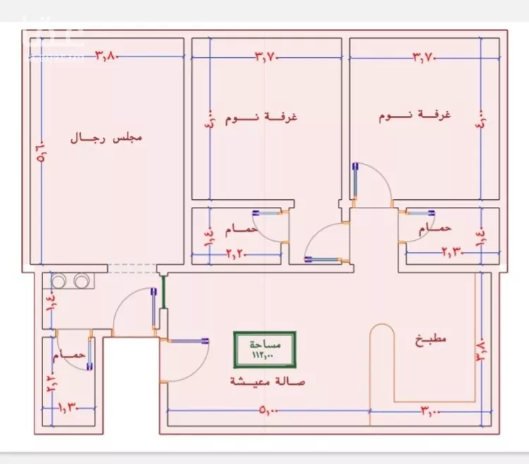 شقة للبيع في شارع الامير عبدالمجيد, حي الصواري, مدينة جدة, منطقة مكة المكرمة صورة 4