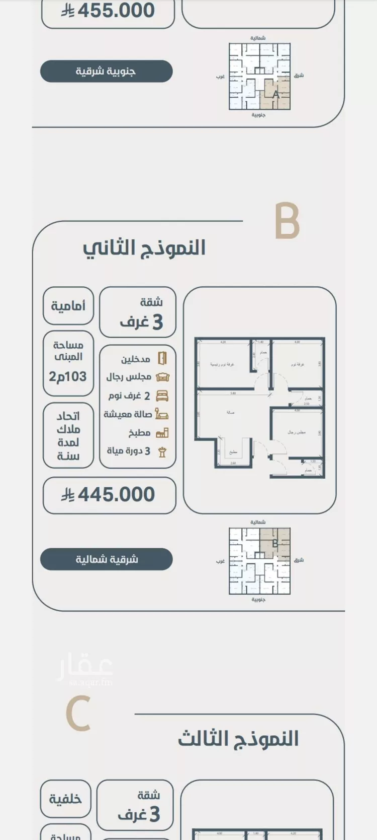 شقة للبيع في شارع ام مجييد الانصاريه, حي النعيم, مدينة جدة, منطقة مكة المكرمة صورة 4