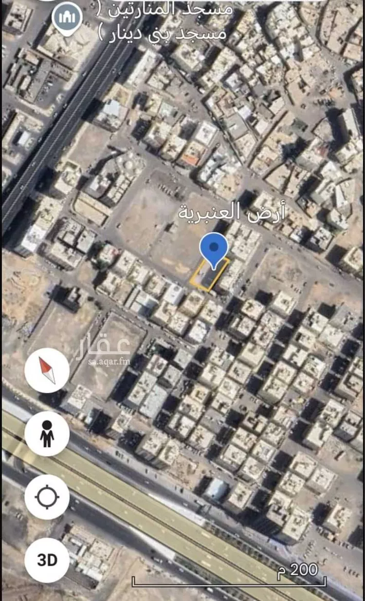أرض للبيع في شارع عبدالرحمن ابن بالاجماع, حي الظاهرة, مدينة المدينة المنورة, منطقة المدينة المنورة صورة 2