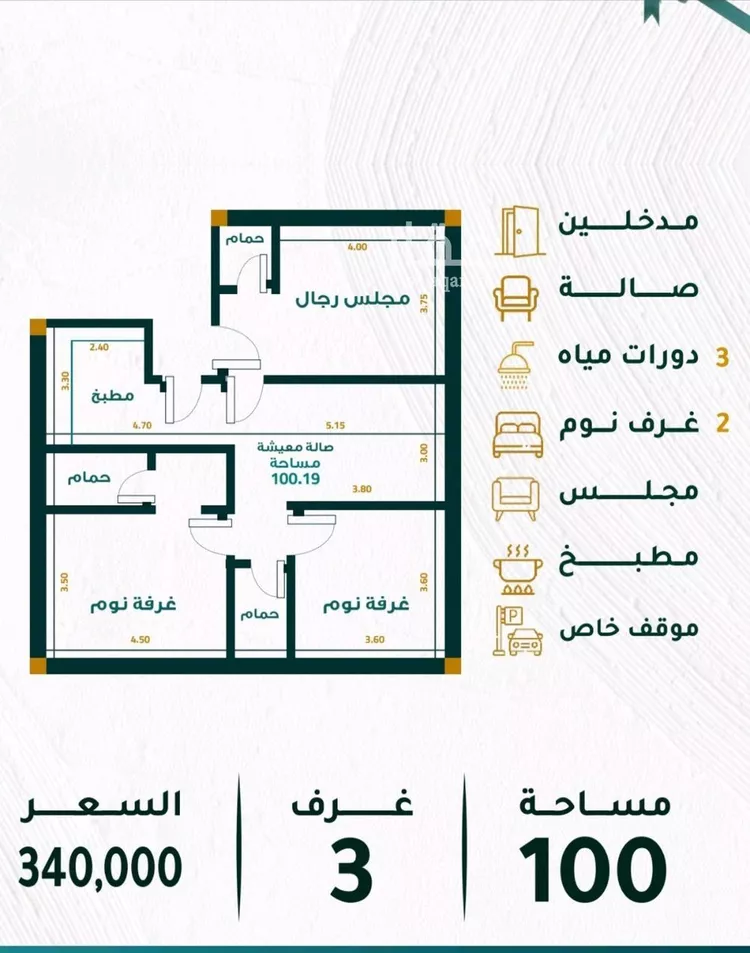 شقة للبيع في شارع الزهره, حي مشرفة, مدينة جدة, منطقة مكة المكرمة