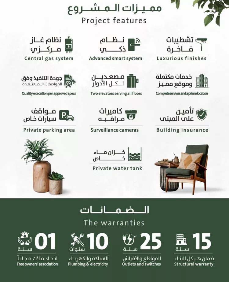 شقة للبيع في شارع ربيعة بن سعد, حي الربوة, مدينة جدة, منطقة مكة المكرمة صورة 4