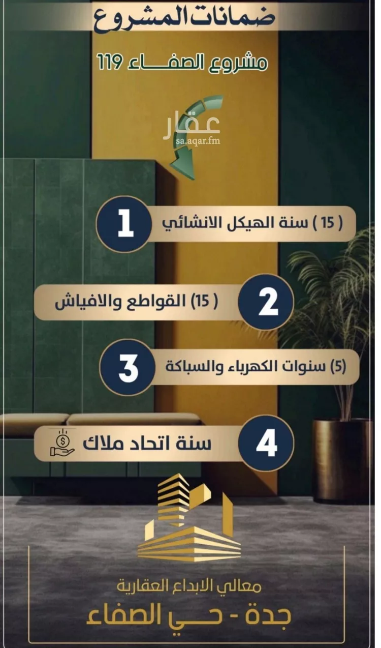 شقة للبيع في شارع إبن ثابت, حي الصفاء, مدينة جدة, منطقة مكة المكرمة صورة 4