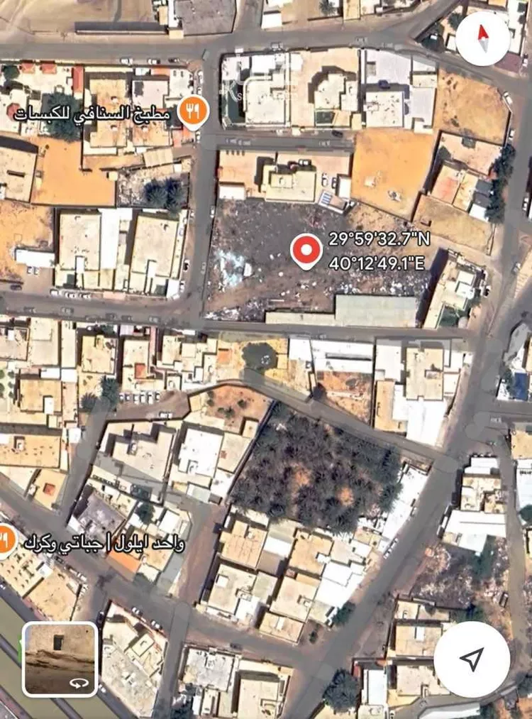 أرض للبيع في شارع 7211, حي الشعيب, مدينة سكاكا, منطقة الجوف صورة 3