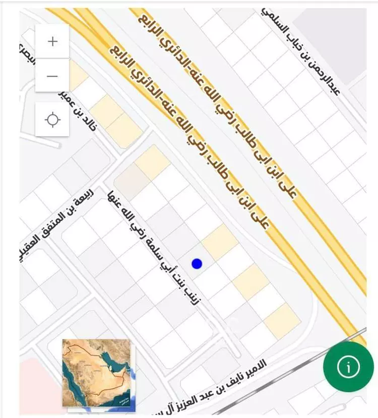 أرض للإيجار في شارع زينب بنت أبي سلمة رضي الله عنها, حي البساتين, مدينة مكة المكرمة, منطقة مكة المكرمة 1 صورة