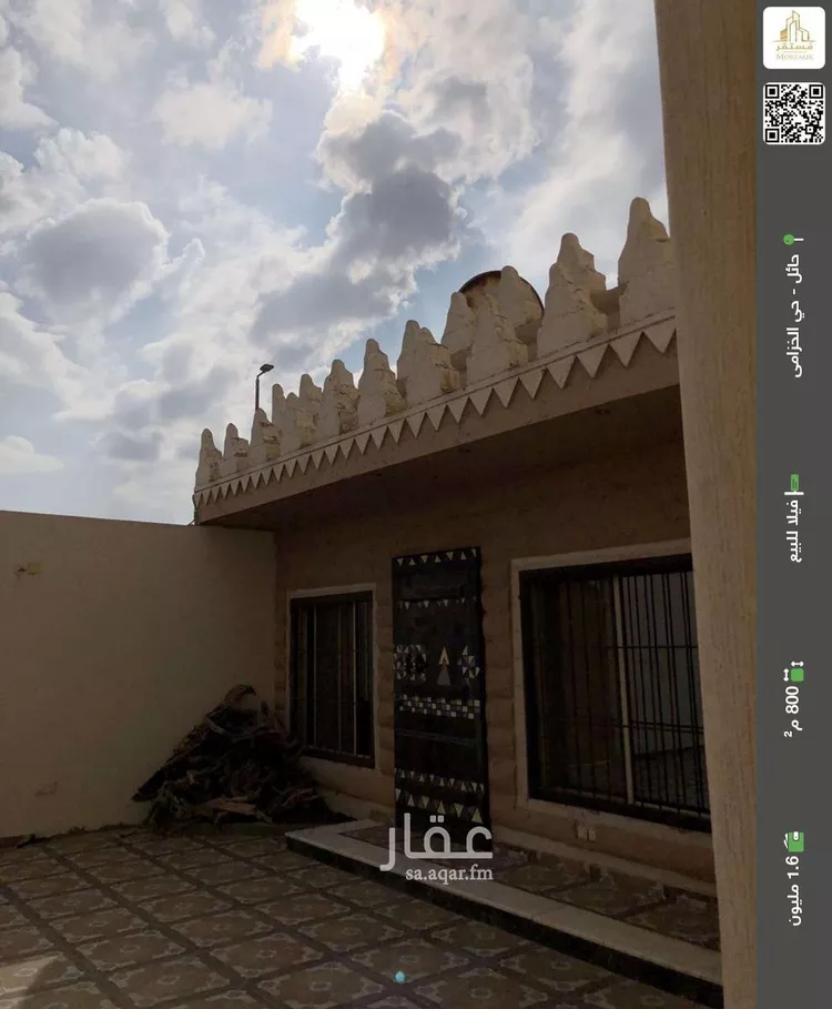 فيلا للبيع في شارع عبيدالله ابن سهيل الانصاري, حي الياسمين, مدينة حائل, منطقة حائل