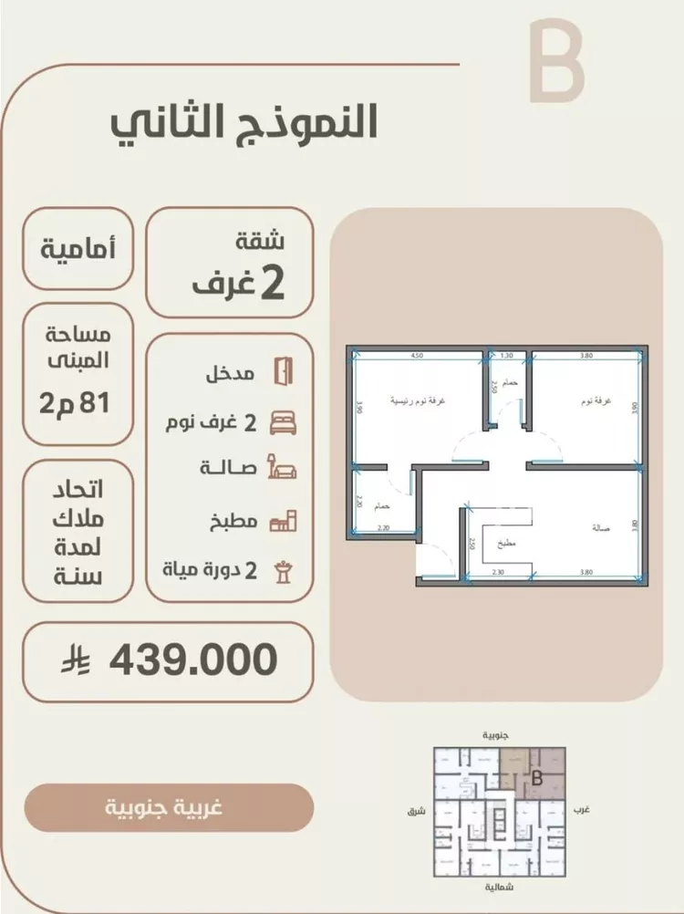 شقة للبيع في شارع احمد محمد السباعي, حي الروضة, مدينة جدة, منطقة مكة المكرمة