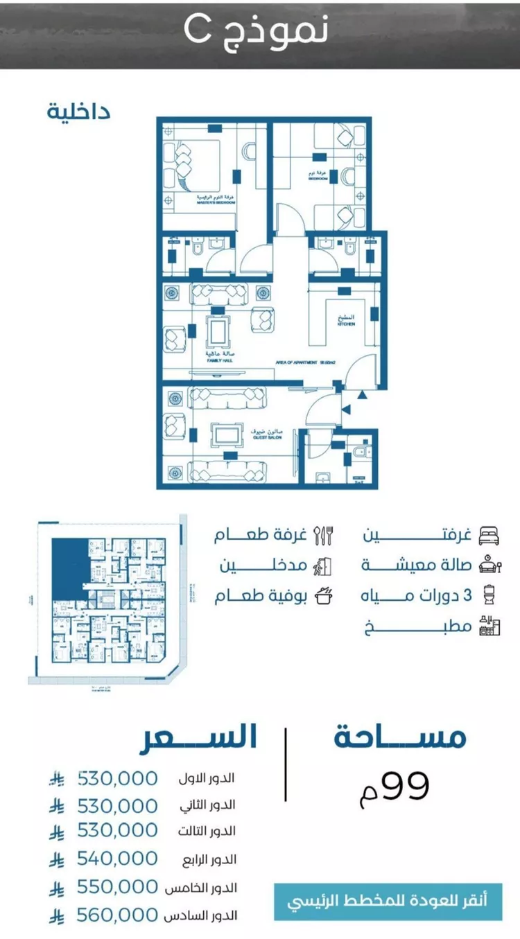 شقة للبيع في حي الرويس, مدينة جدة, منطقة مكة المكرمة 13